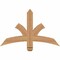 Ekena Millwork Davenport Timber Gable Bracket, Western Red Cedar, 36"W x 23"H x 3 1/2"D x 3 1/2"F, 15/12 Pitch GBW036X23X0404DAV00SWR - alternate 1